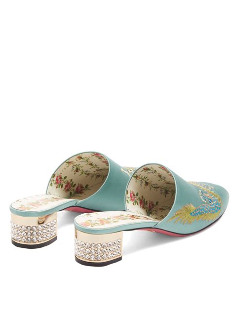 gucci satin mules|buy Gucci mules online.